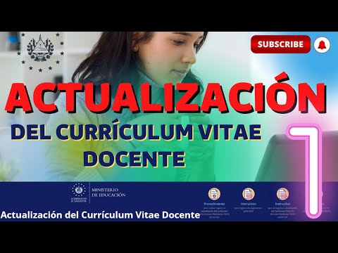 ?REGISTRO Y ACTUALIZACIÓN DE CURRICULUM DOCENTE 2022?