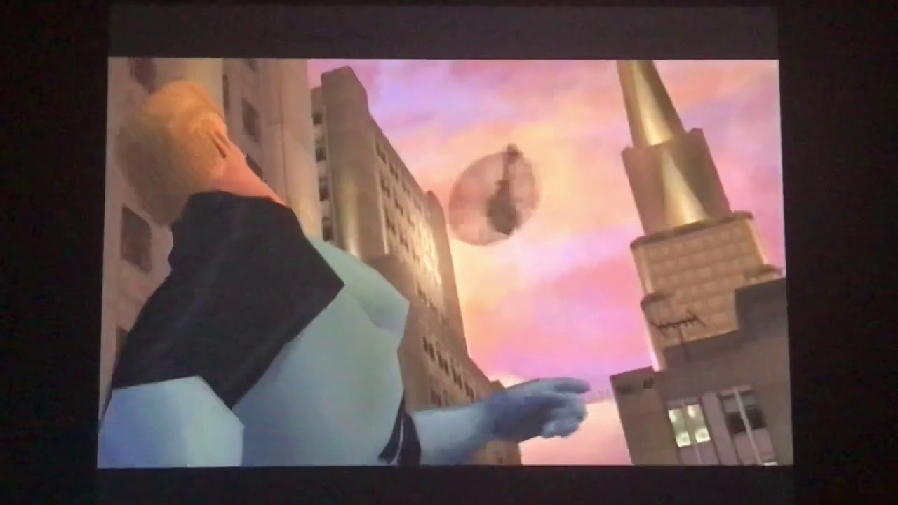 Pixar’s the incredibles gameplay but it gets cut off for some reason
