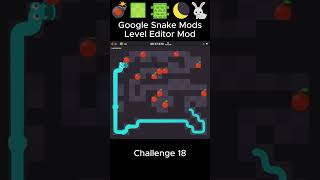 Google Snake Mods - Level Editor Mod: Challenge 18 Fast Speed #googlesnake #googlesnakemods