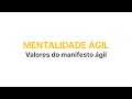 MINICURSO MENTALIDADE ÁGIL E SCRUM - AULA 3 - MANIFESTO ÁGIL - VALORES