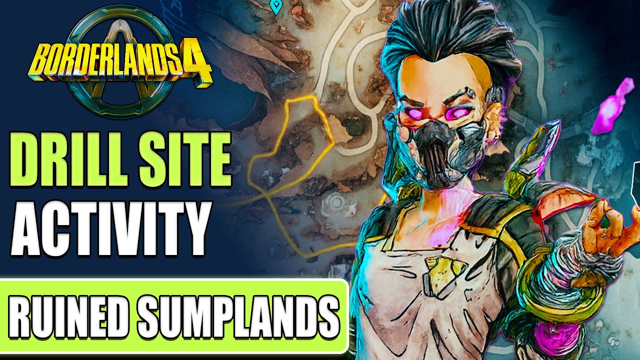 Borderlands 4 - Drill Site Activity Saw's Clench (Ruined Sumplands)