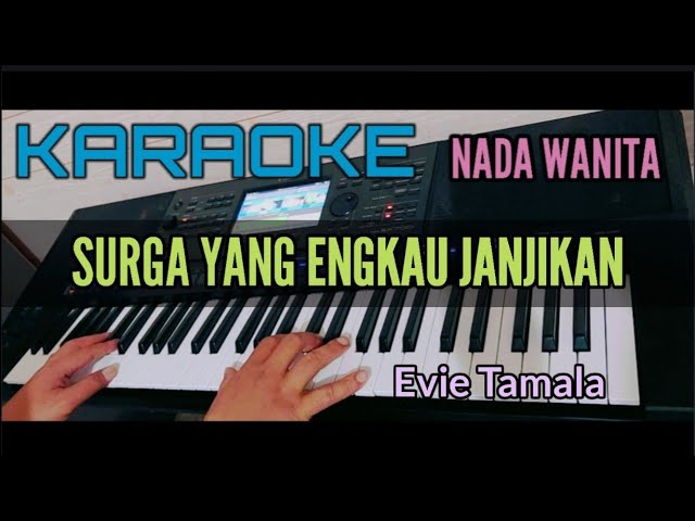 Karaoke Dangdut JANJI (Evie Tamala) Nada Wanita class=