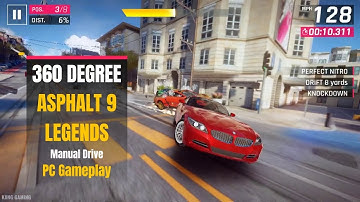 How to Make 360 Degree in Asphalt 9 Legends Like a Pro | PC Gameplay (Manual Drive)