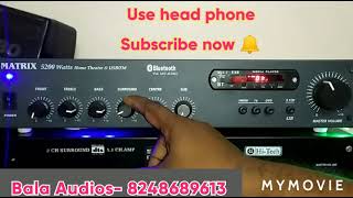 New 5.1 Amplifier Rs 5000 For Home Use Low Budget Good Surrounding Bala Audios Coimbatore 5.4.21