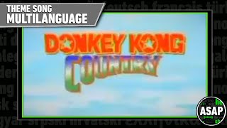 Donkey Kong Country Theme Song | Multilanguage (Requested)