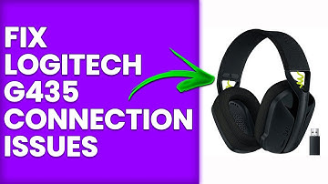 How To Fix Logitech G435 Connection Issues (How To Troubleshoot Logitech G435 Connection Issues)