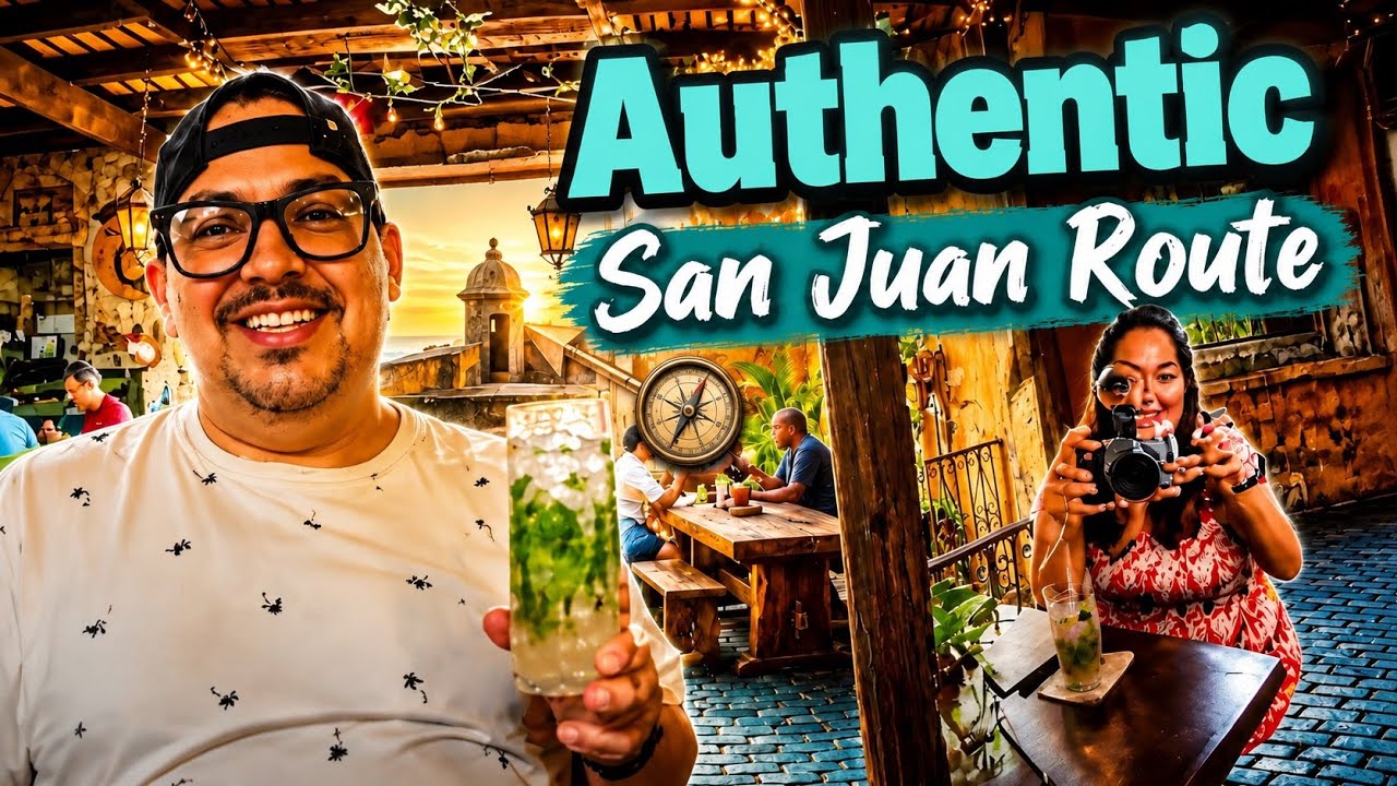 Viejo San Juan in a Day: We Only Spent Money on a Mojito! 🇵🇷