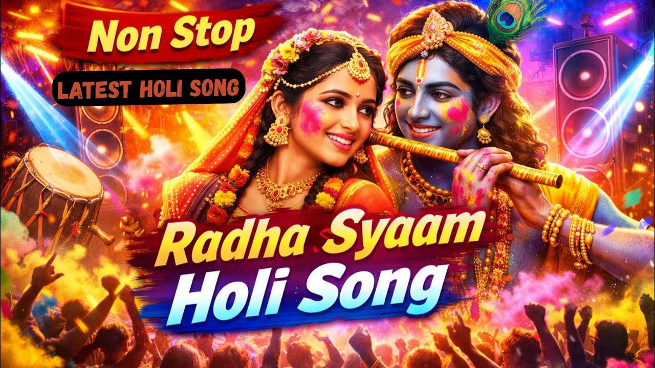 Non Stop Holi Song | Rang Barse Radha Shyam Song | Latest DJ Holi 2026