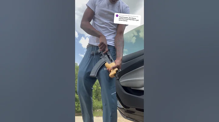 Shooting the Draco like i have sum since🤷🏾‍♂️ #mdm #edc #gun #draco #legallydangerous  #guntuber