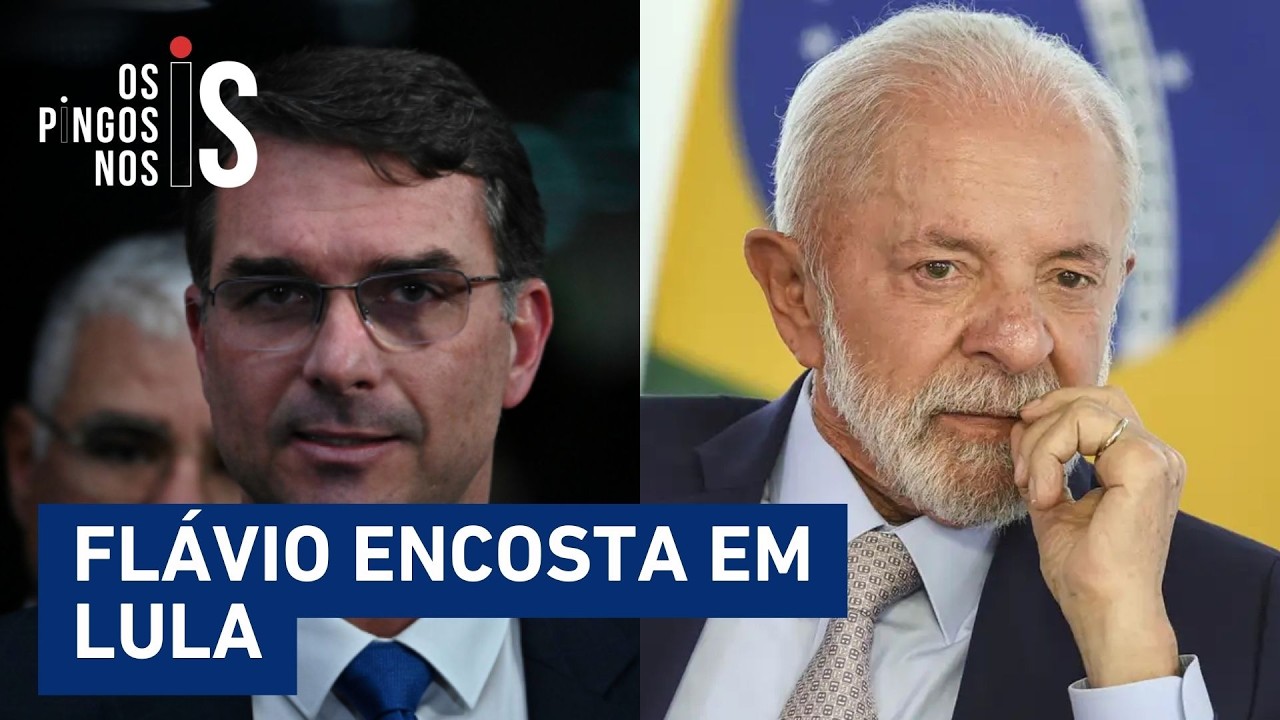 Flávio Bolsonaro cresce e empata com Lula no 2º turno em nova pesquisa