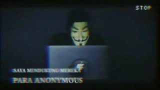 Pesan hecker anonymous untuk indonesia