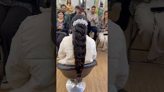 Mermaid hairstyle kaise kare | #hairstyles #weddinghairstyle #braids #shorts #viral #hair #treand