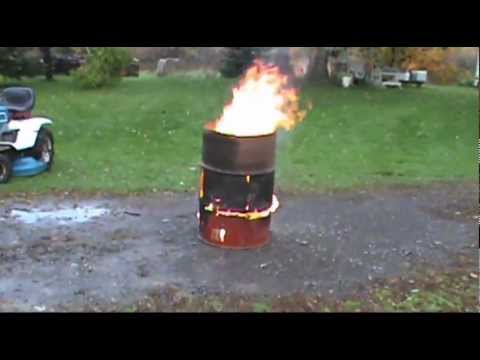 How to Make A Super Effective Burning Barrel ***LOTS OF SWEARING ...