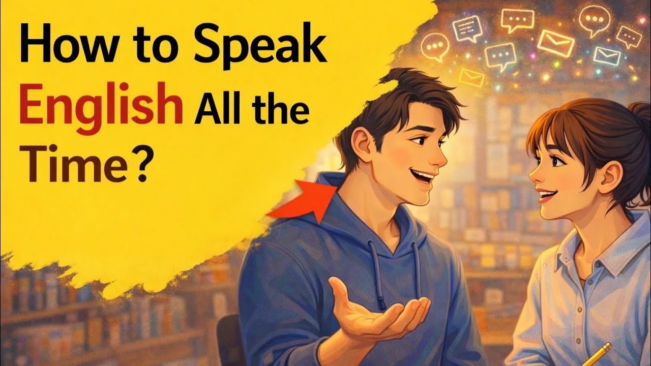 How to Speak English All The Time? | Graded Reader | English With ...