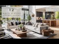 White & Wood Elegance: 12 Contemporary Living Room Interior Designs with White Walls & Wood Accents