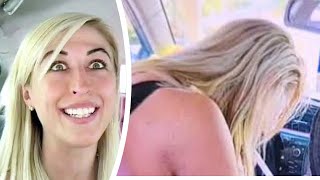 YouTuber Drives Over Woman On Livestream & Admits To Smoking Weed But Cop Let Her Go