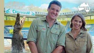 The world famous Crocoseum with Bindi & Chandler | Australia Zoo Life