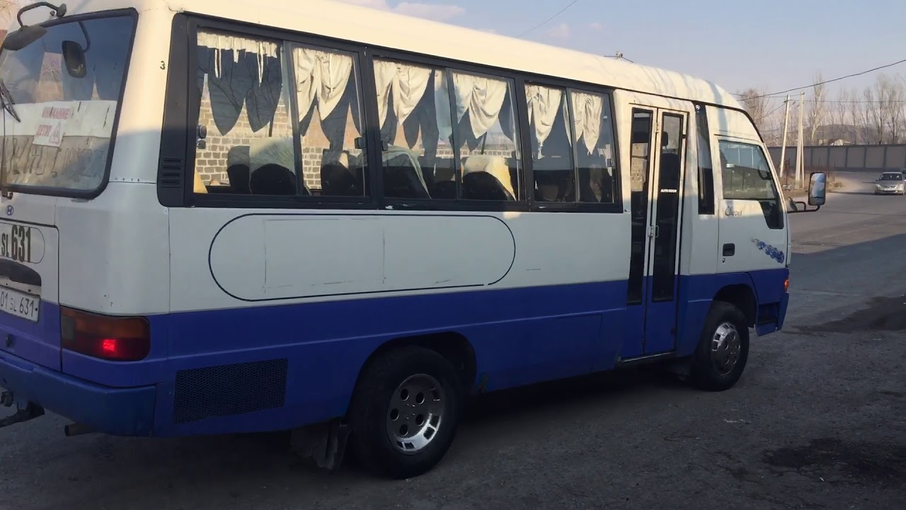 Hyundai chorus размеры
