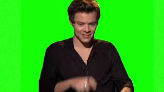 Harry styles I mean I don’t know meme green screen