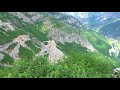 Albania, road SH20 - Rrapsh, magnificent serpentines