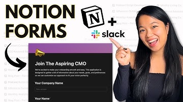 NOTION FORMS Guide with Automation Tutorial (2024)