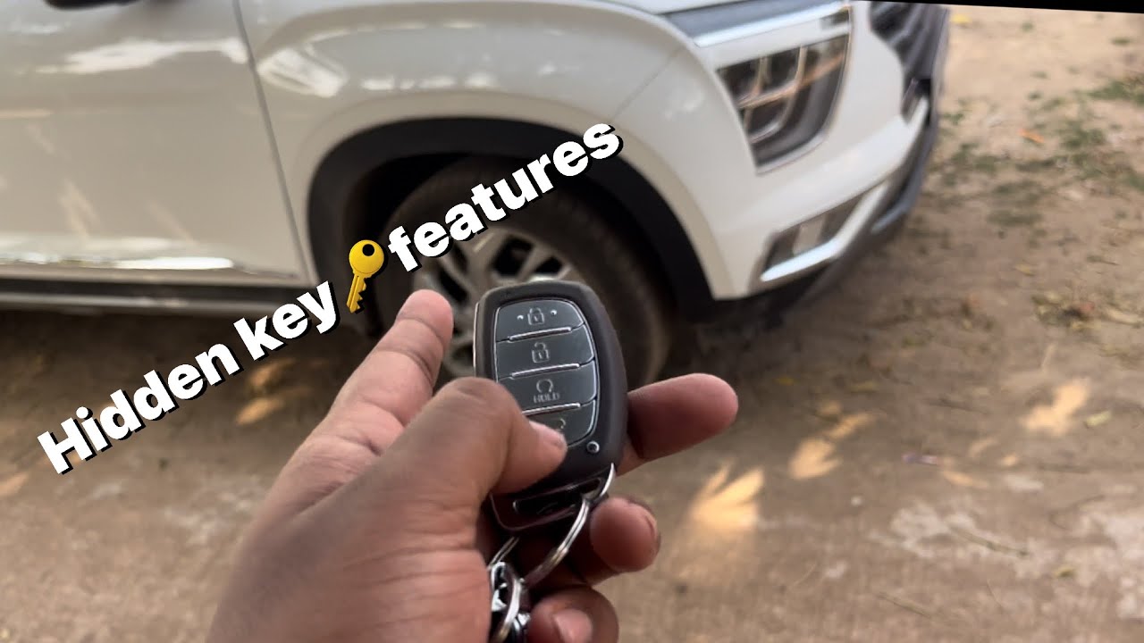 Hyundai creta smart key 🔑 features explained 👌 Creta smartkey hidden