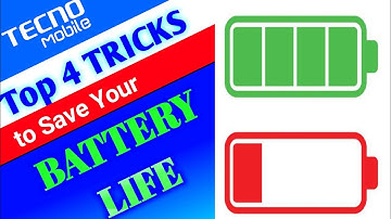 Top 4 Tricks to save your battery life | tecno phone battery backup| tecno phone battery setting