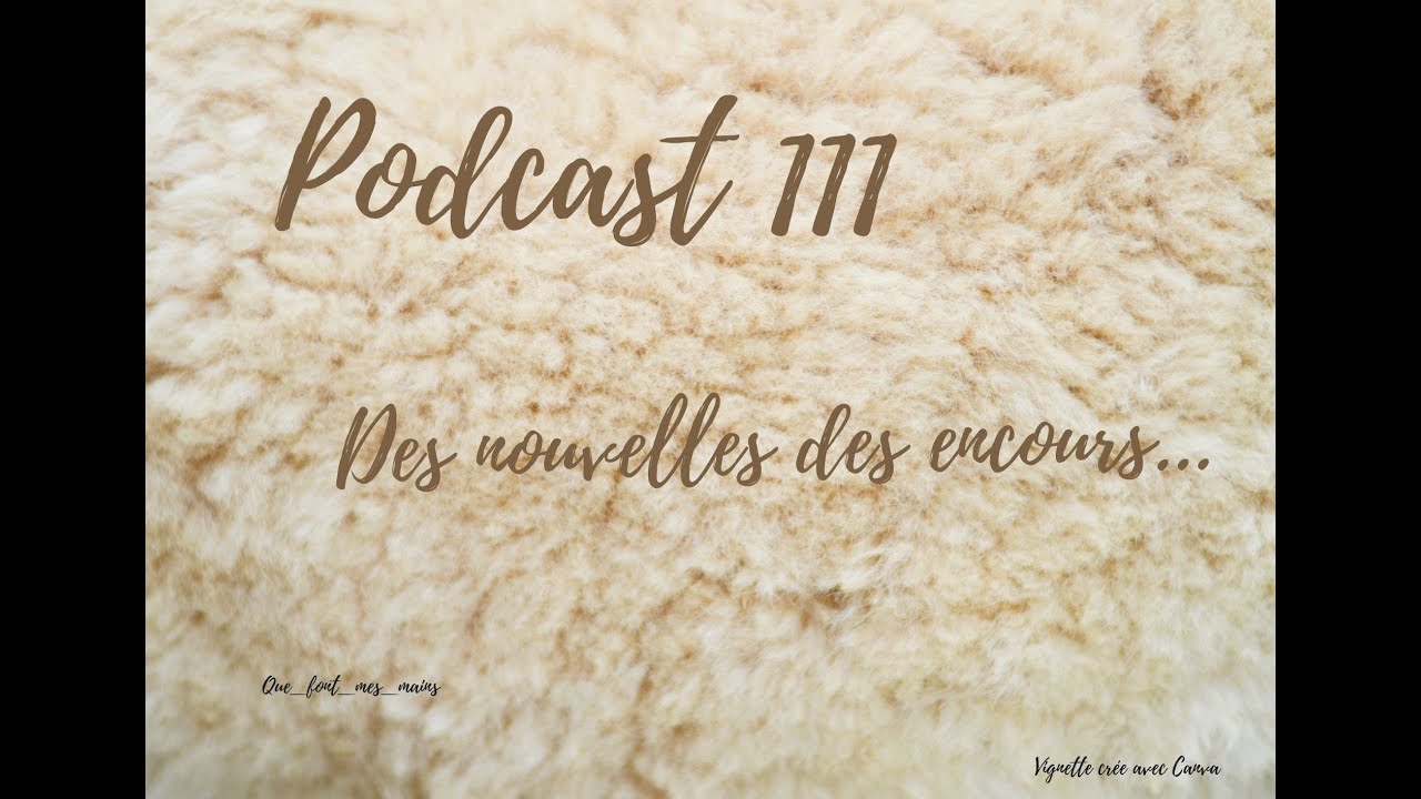 # Podcast 111 : Des nouvelles des encours...