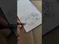 How to draw Rapunzel 🦋#art #artandcraft #sketchingdrawing #shorts #youtubeshorts