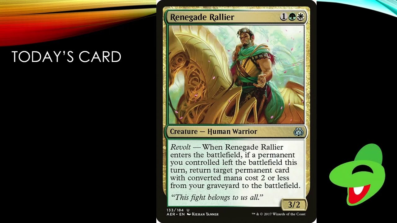 Renegade Rallier // MTG CARD CALLOUTS
