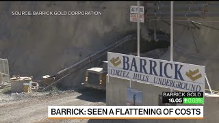 Barrick Gold CEO Says Some Mining Costs Are Dropping