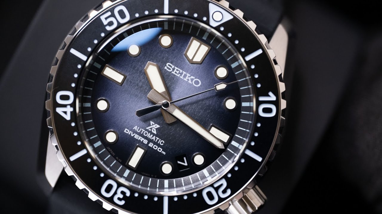 Seiko Prospex SLA055J1 1968 Diver's Modern Re-interpretation Save the Ocean  LE 