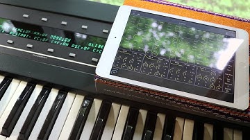 Ensoniq ESQ-1 Synthesizer editor Patch Base for iPad