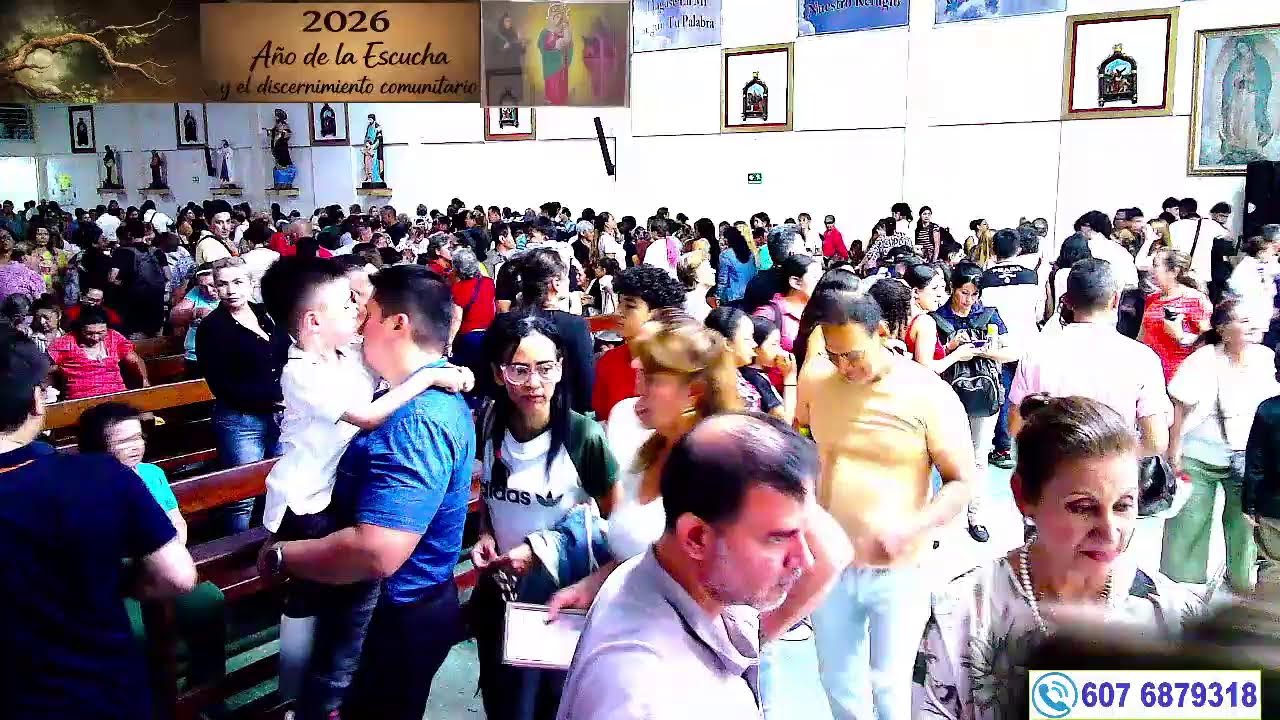 HORA SANTA, ROSARIO, VIACRUCIS Y EUCARISTIA 6:00PM- PBRO ELEAZAR  MUÑOZ - MAR 06 -2