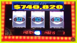 $740,820 HUGE JACKPOT! BIGGEST PROGRESSIVE JACKPOT I EVER WITNESSED screenshot 4