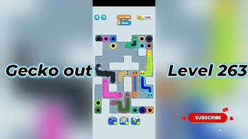 Gecko Out Level 263 Walkthrough 🧩 | Step-by-Step Puzzle Guide | SolutionGuruji