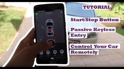 Control your Car with your Phone