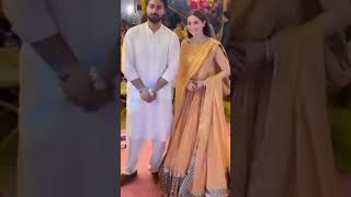 Hania amir zaviayar noman k sath shadi mai #shortsviral #haniaamir