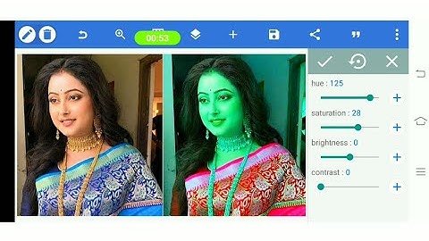 How To Joint image Editing Green Background Color effect Tutorials