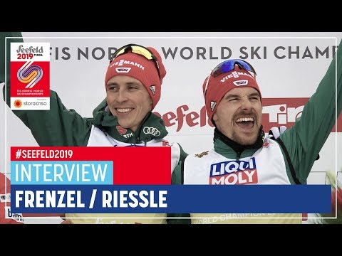 Frenzel/Riessle (Germany) | "What a day" | TSP | Seefeld | FIS Nordic World Ski Championships