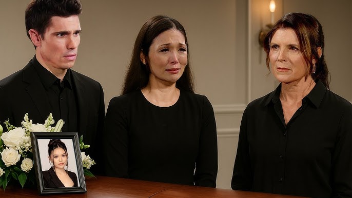 OMG!! Poppy confesses her final secret at Luna's funeral, it's about ... |  Bold and the Beautiful - YouTube