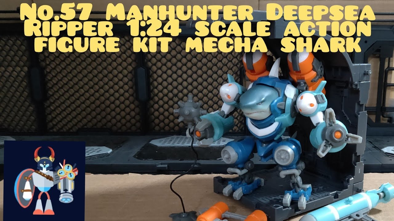 No 57 Manhunter Deepsea Ripper 1:24 scale action figure