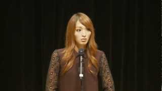 2012.10.28 人権シンポジウム in 東京 ③ （佐藤かよさん トークショー）