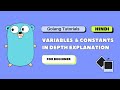 Golang Variables &amp; Constants Explained in Hindi! 🚀 | Master var, := &amp; cons