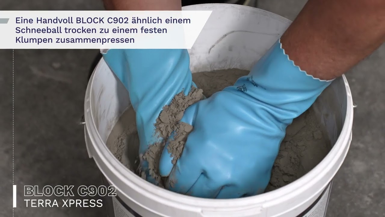 BLOCK C902 Blitzzement