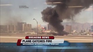 British Airways plane reportedly catches fire at Las Vegas airport