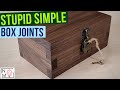 Cut Stupid Simple Box Joints without Measuring!