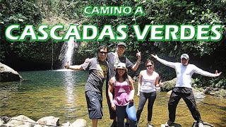 Camino a Cascadas Verdes ... casi azul (Ecuador) A nadar se ha dicho #2