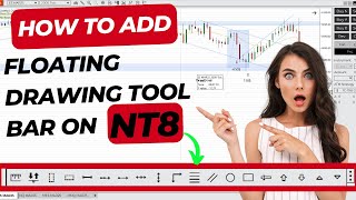 How to Add Floating Drawing-Tools Toolbar on NinjaTrader 8