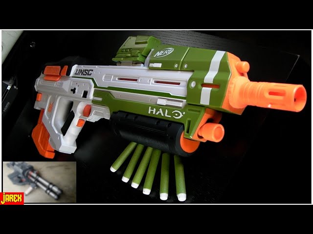 Some Nerf Halo Infinite blaster concept designs I made of the